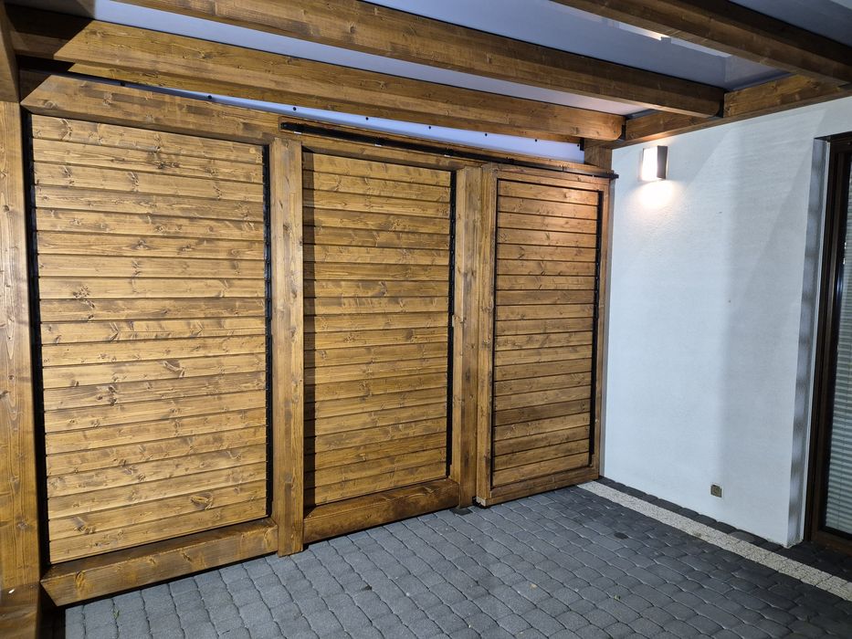 Ruchome deseczki, ruchome żaluzje ,  drewniane żaluzje