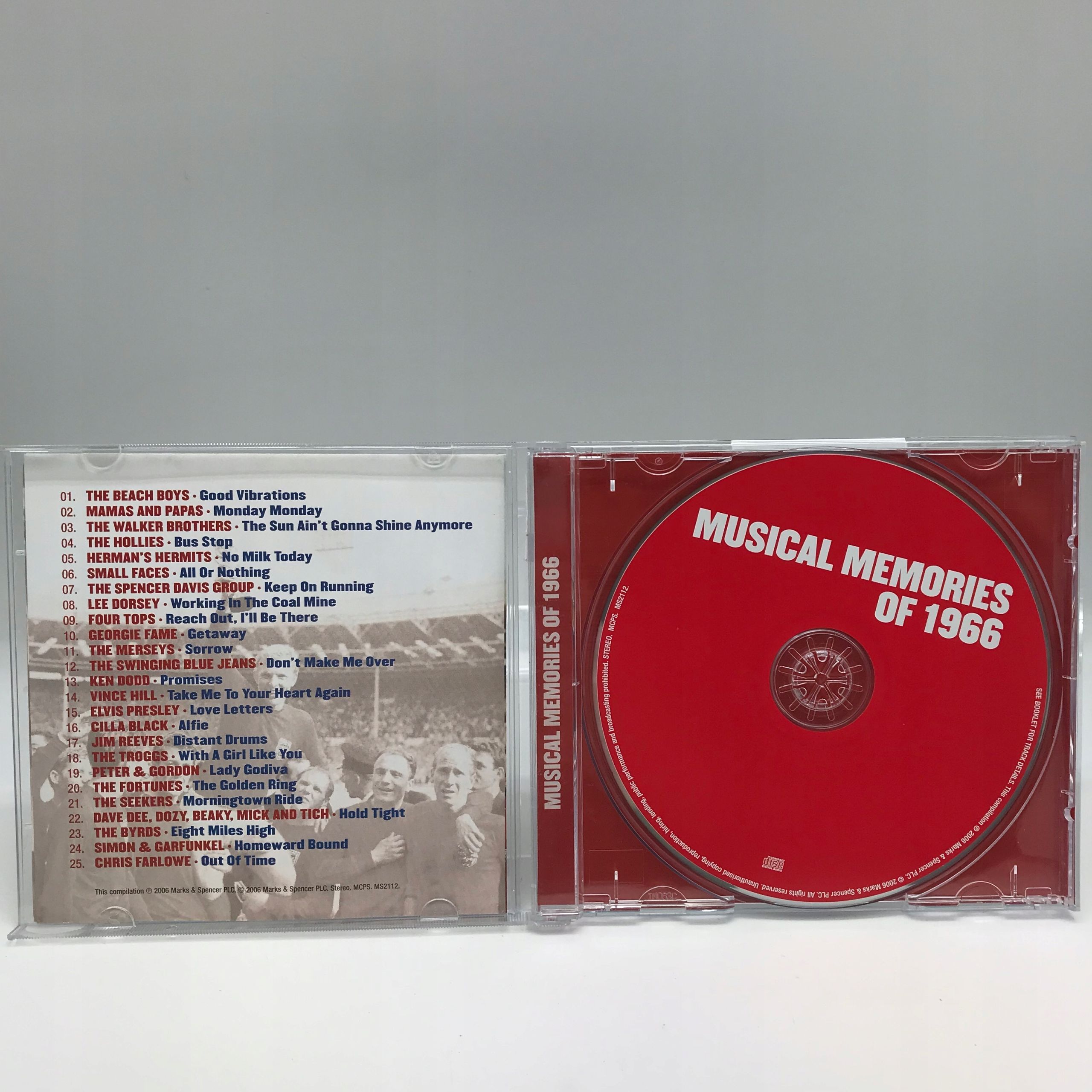 Cd - Various - Musical Memories Of 1966