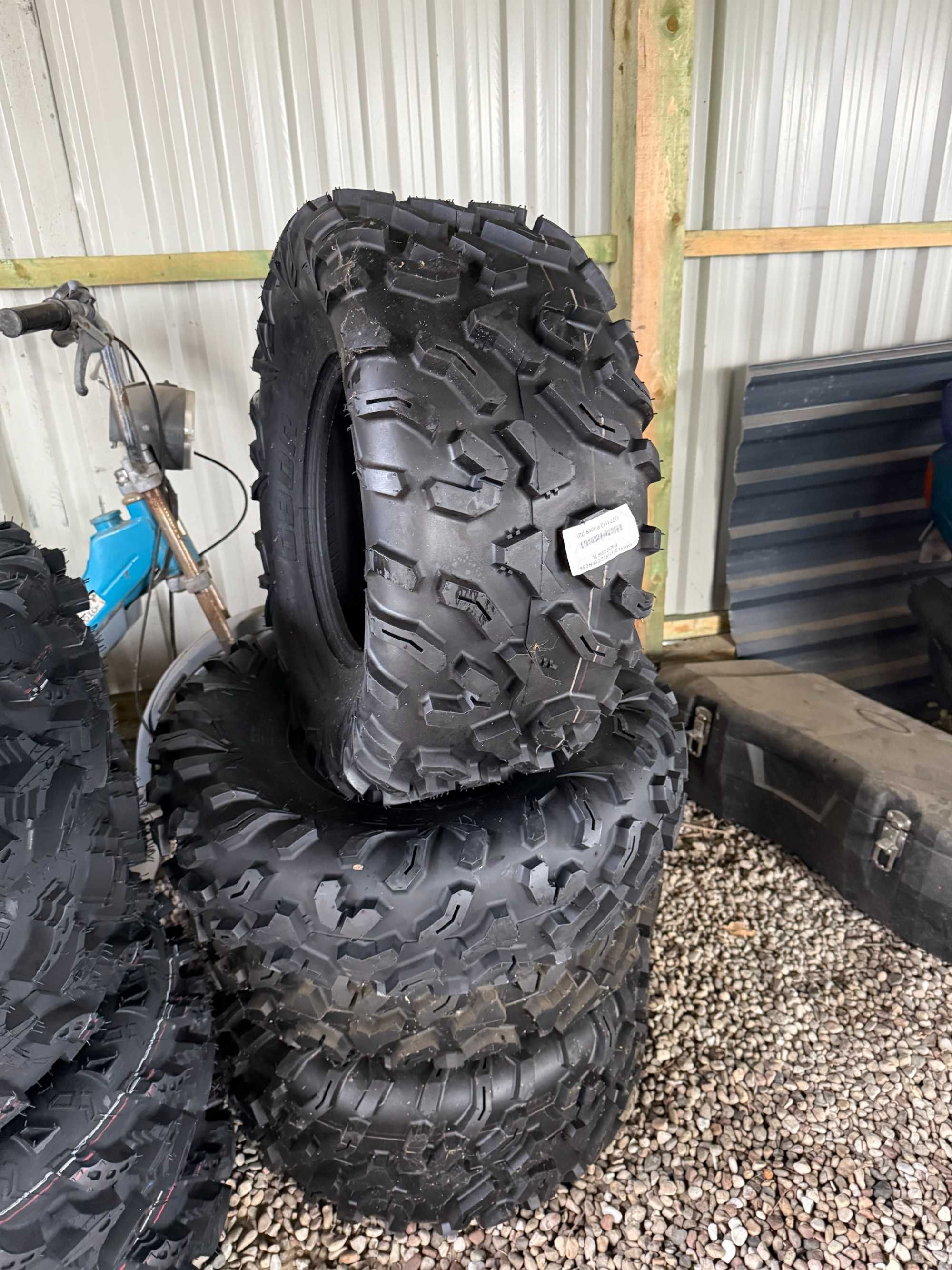 Opony ATV Obor Cypress kpl. przód 27x9-12 oraz tył 27x11-12. NOWE!