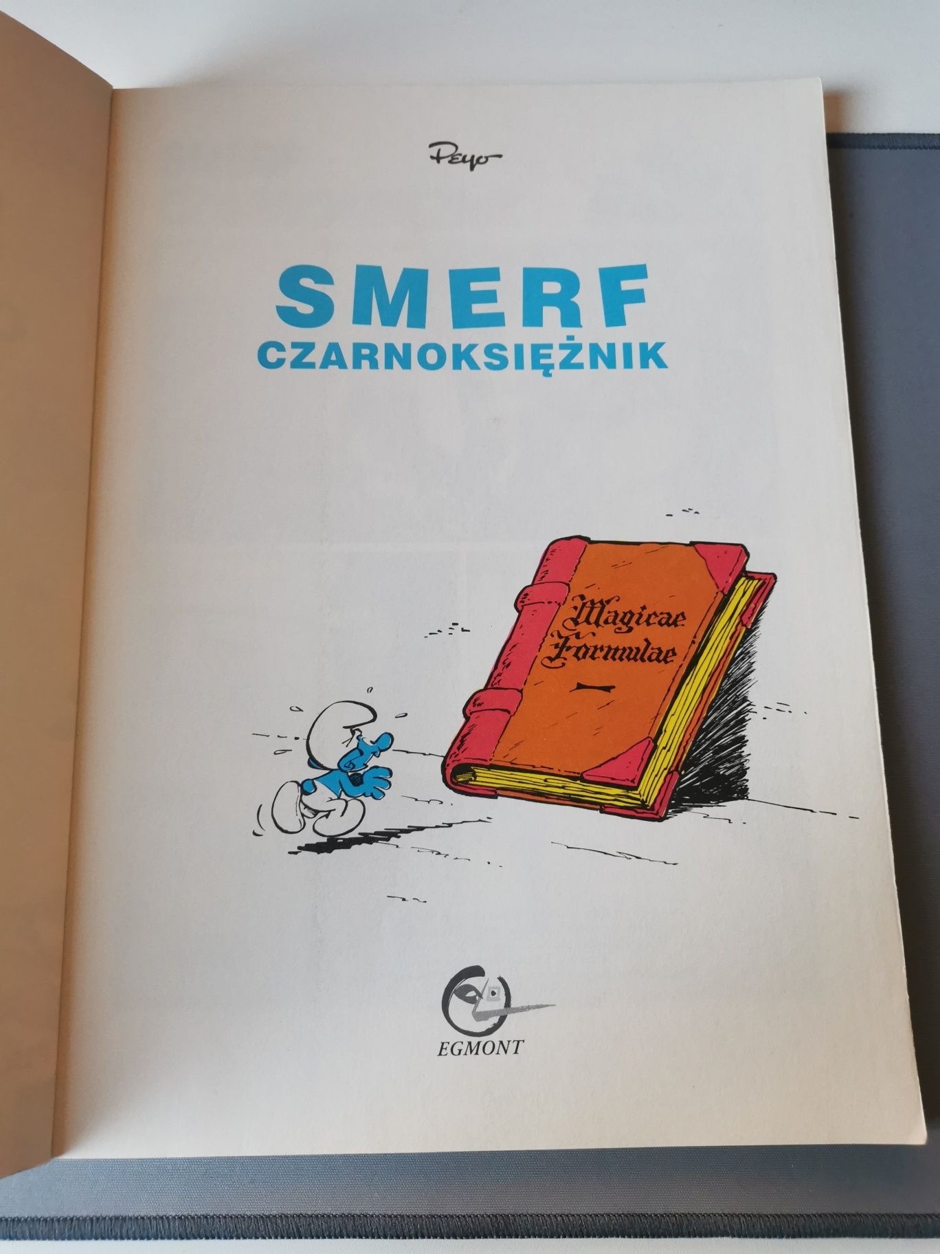 Smerf Czarnoksiężnik komiks tom 7