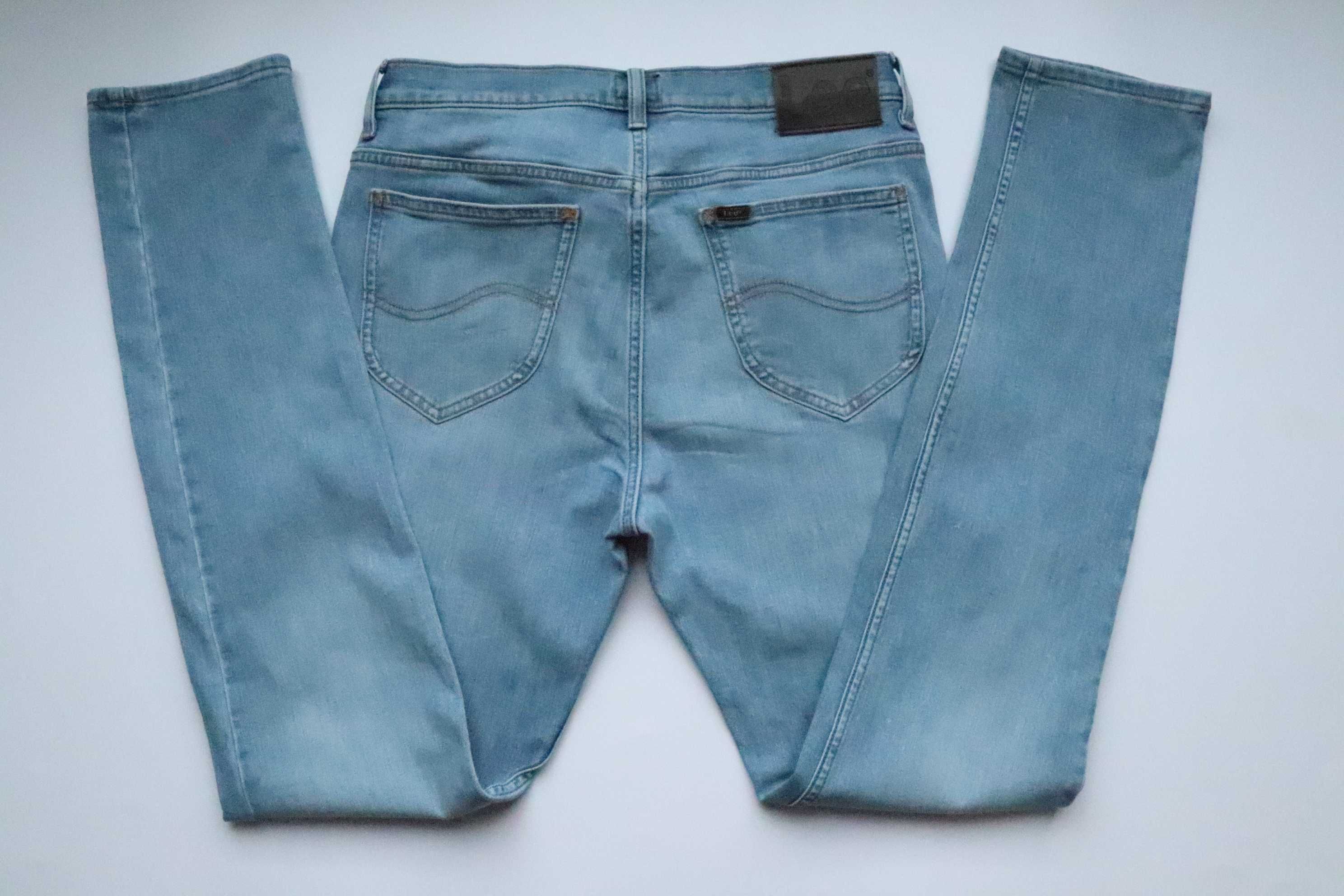 LEE RIDER W32 L34 męskie spodnie jeansy slim fit jak nowe