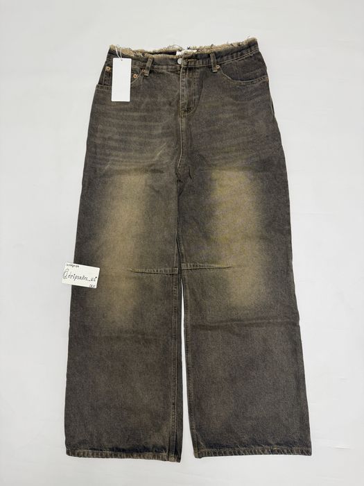 штаны Maison Margiela mm6 baggy jeans black M L