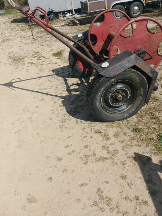 Wózek wężowy strażacki WW-200 oś pod beczkę i inne