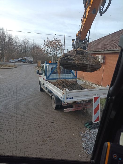 Uslugi trans. do 2O ton oraz bus do 3,5 t Hunus piasek kruszywa ziemia