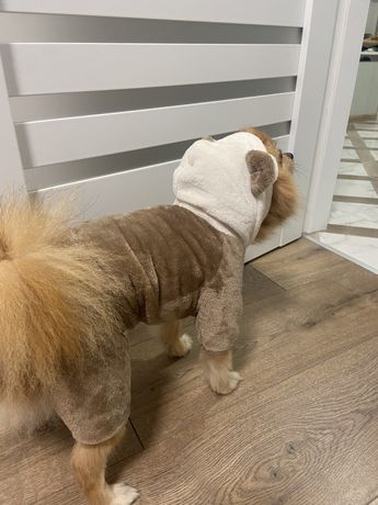 Одежда для собак , комбинезон зимний