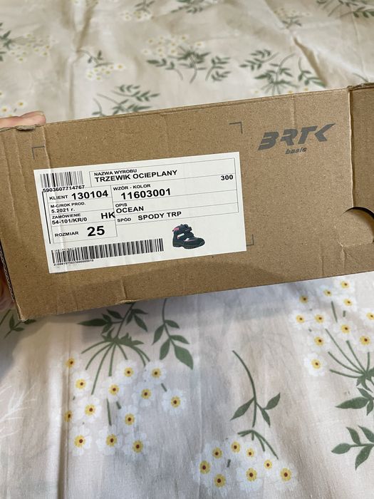 Чобітки для дівчинки Бартер, уствлка 16,5