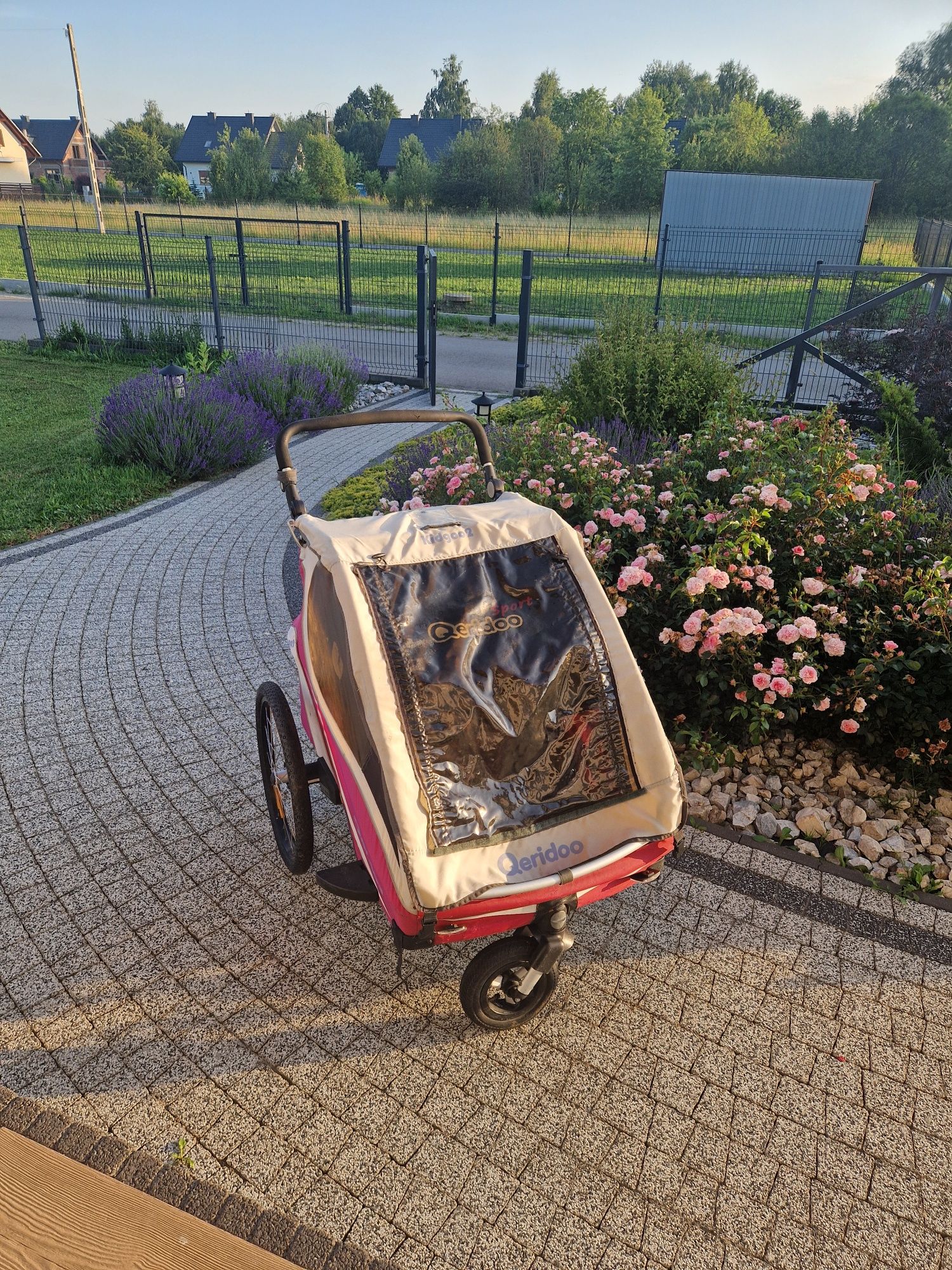 Przyczepka rowerowa qeridoo kidgoo 2
