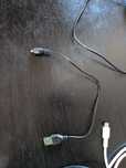 Pack 3 cabos micro USB e 1 cabo mini-usb