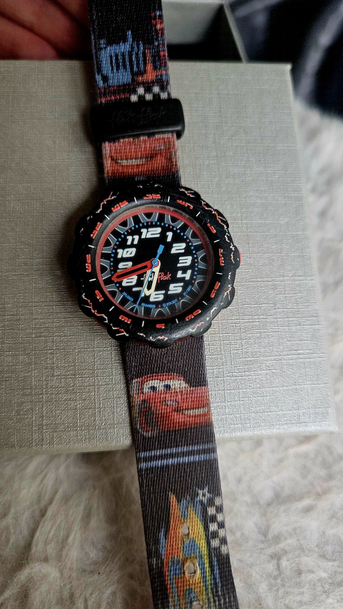 Flik flak szwajcarski zegarek dla chlopca swatch
