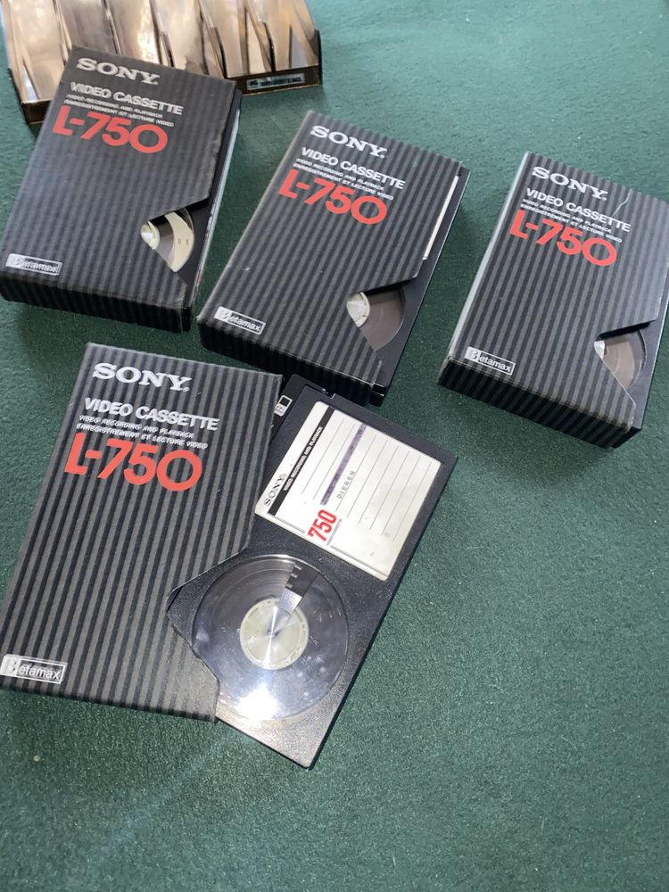 Stare kasety Sony L-750 Betamax