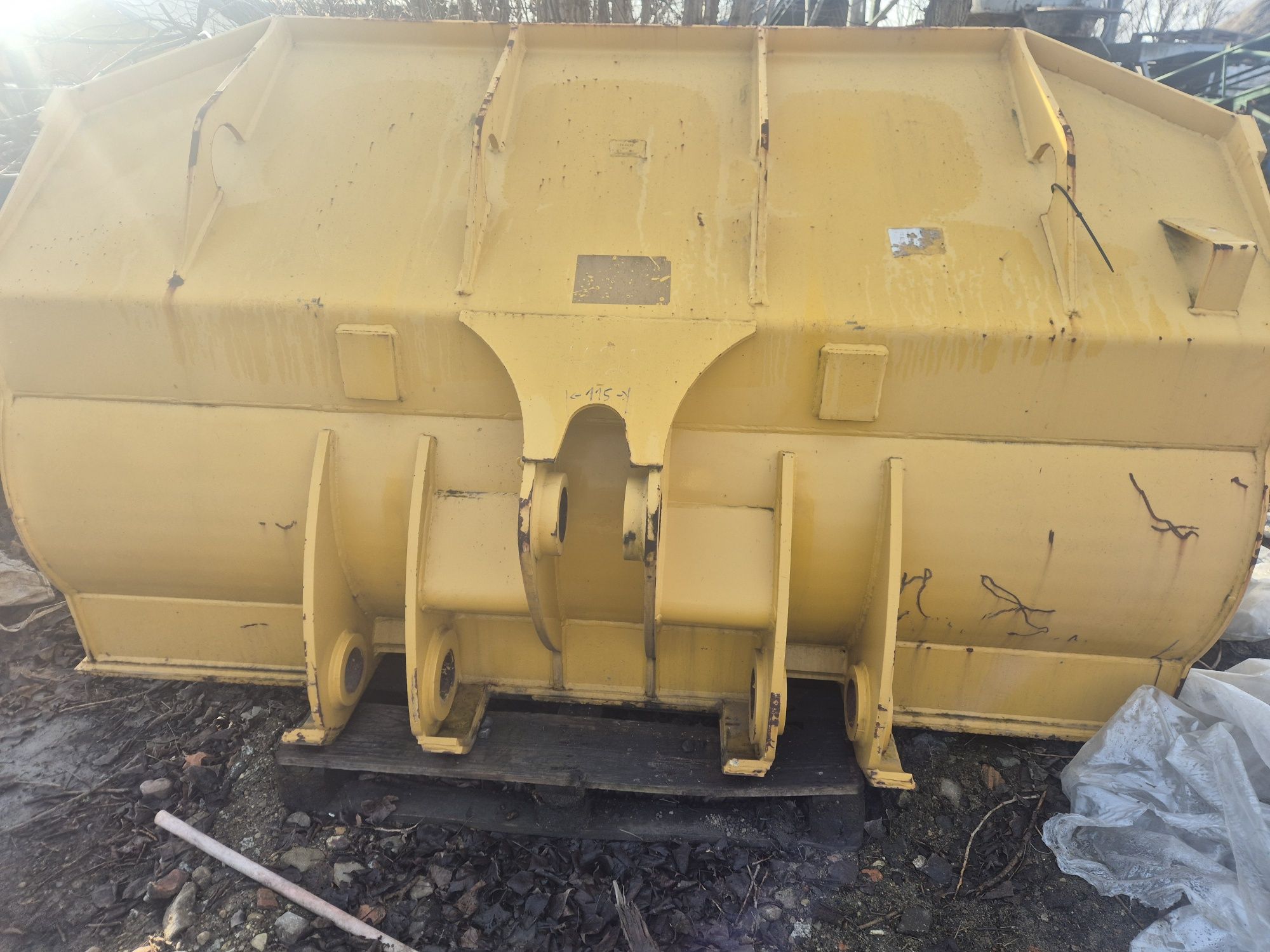 Nowa Łyżka Liebherr Zęby  Ładowarka  554 538 Cat544