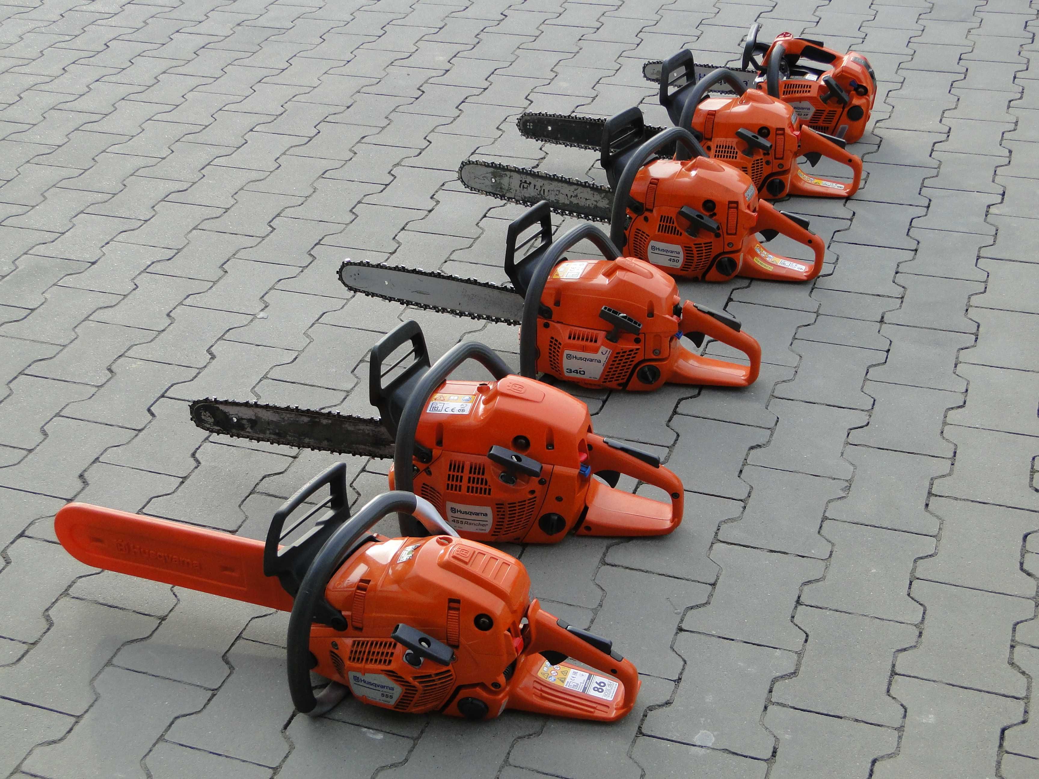 Piła spalinowa Pilarka HUSQVARNA 340, 435 450, 555 STIHL MS Germany