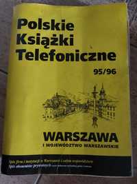 Książka telefoniczna z lat 95/96 Warszawa