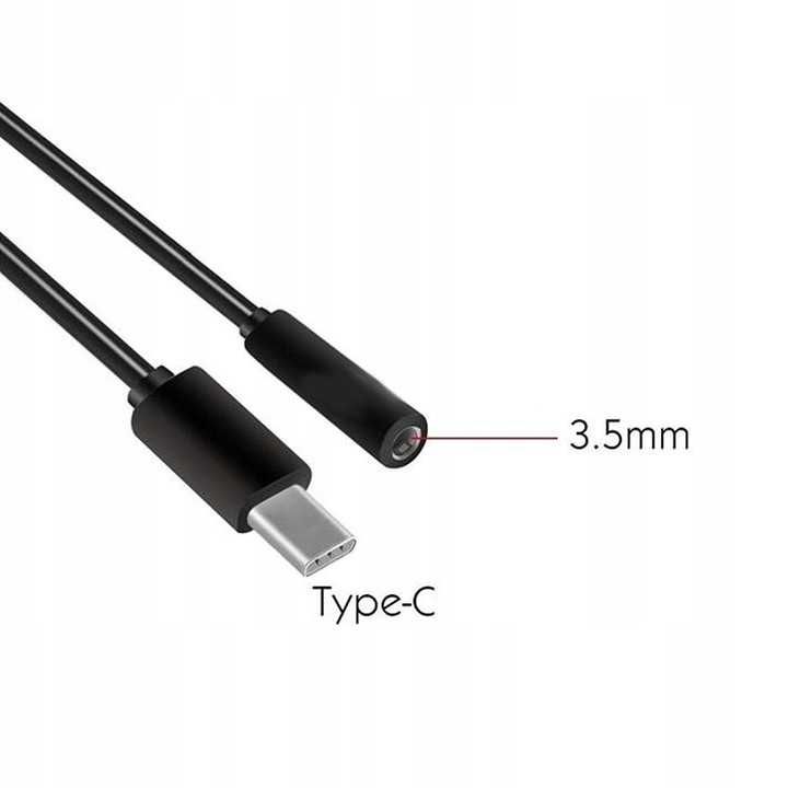 Gniazdo słuchawkowe USB 3.1 typu C, adapter F195