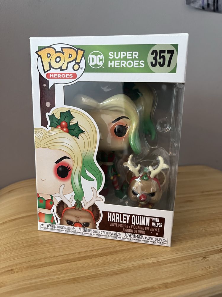 Funko Pop Harley Quinn with Helper 357