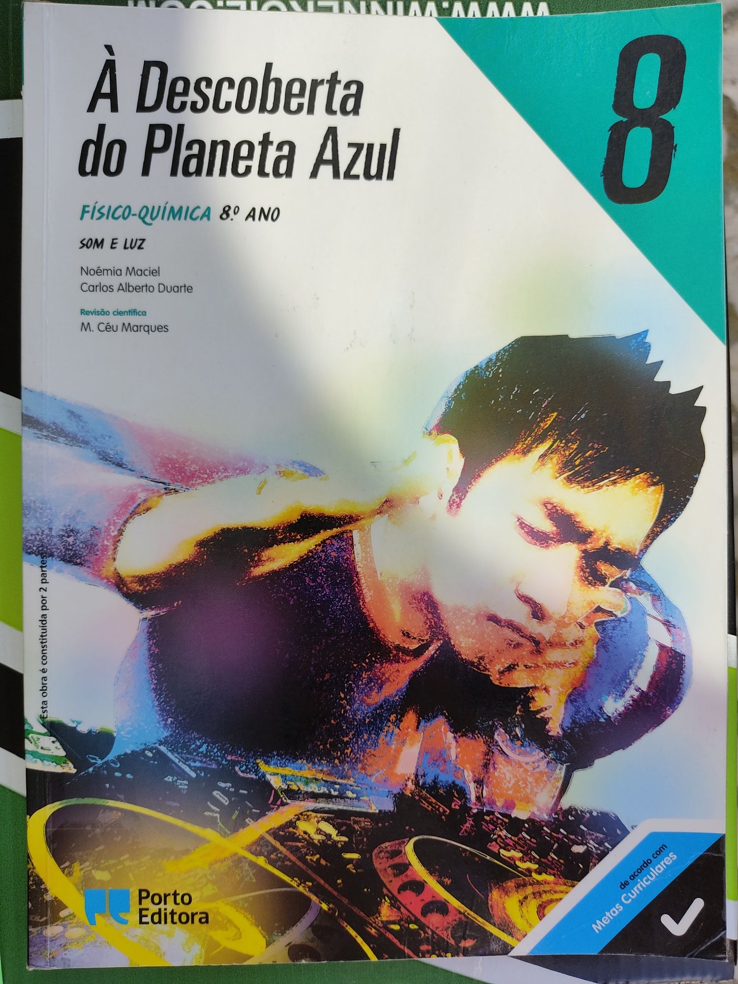 Livro À Descoberta do Planeta Azul de 8° ano