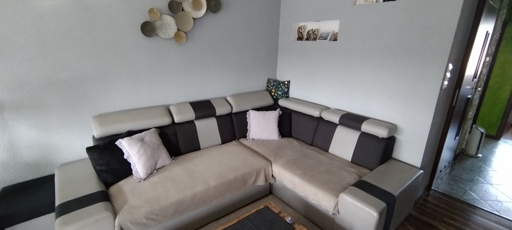Narożnik plus eko skóra