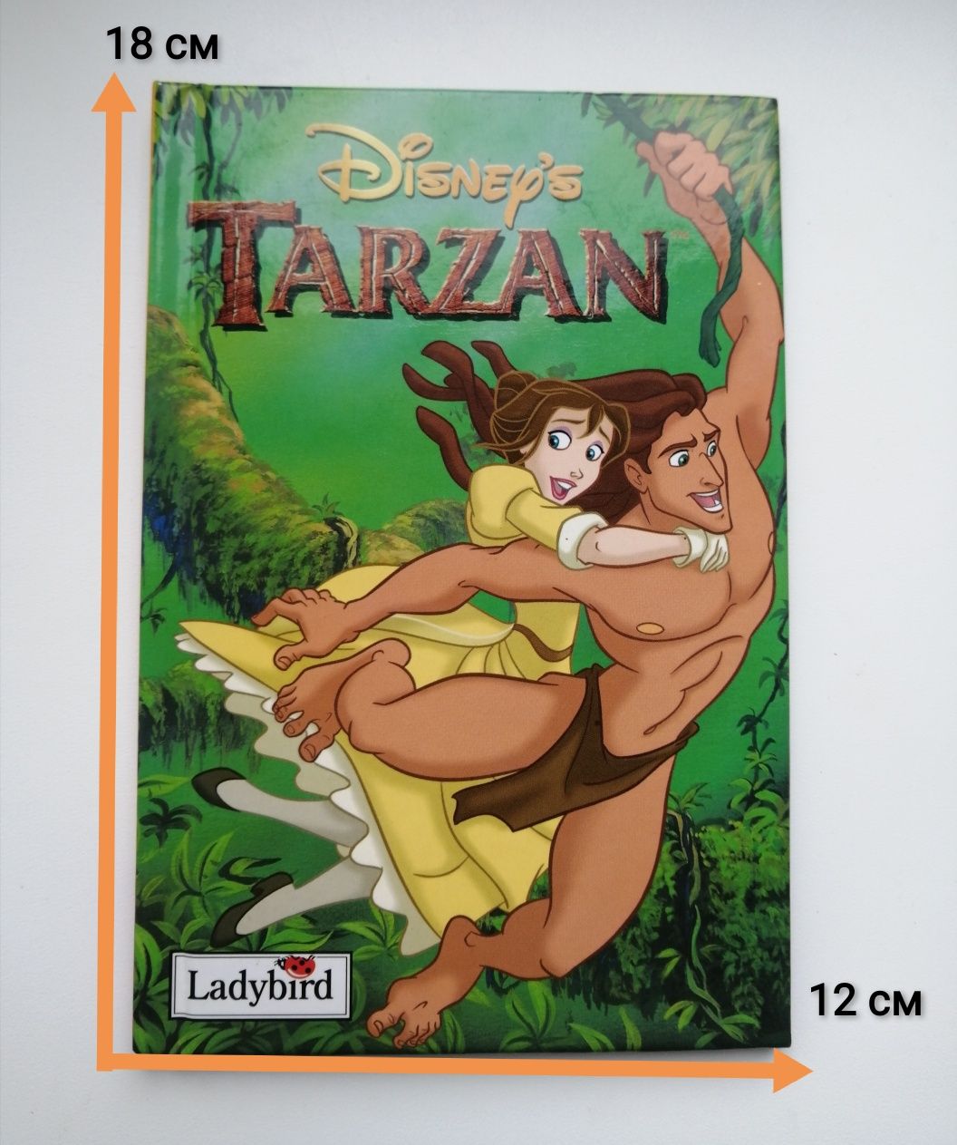 Книжка Disney Тарзан на английском Дисней детская книга мультик
