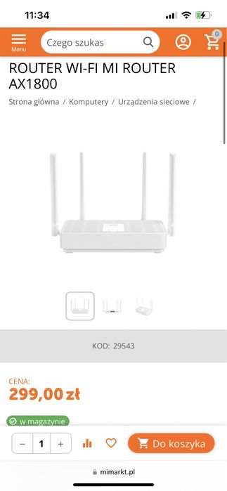 Router Mi Router AX1800