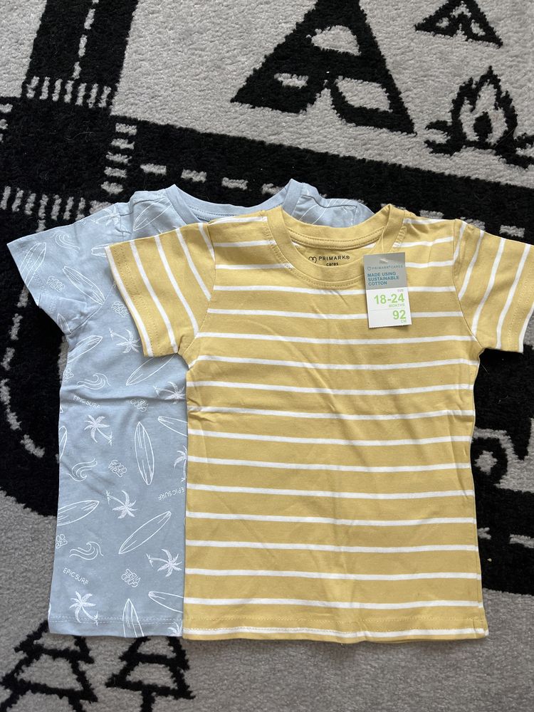 Bluzki krótki rękaw Primark Sinsay 92 /98
