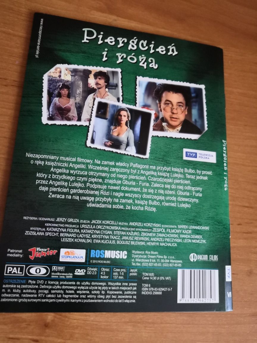 Pierścień i Róża - film dvd