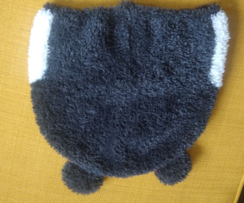 Czapka dla dziewczynki 4-8 lat, przejściowa