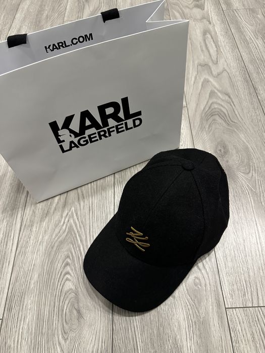 Вовняна кепка Karl Lagerfeld
