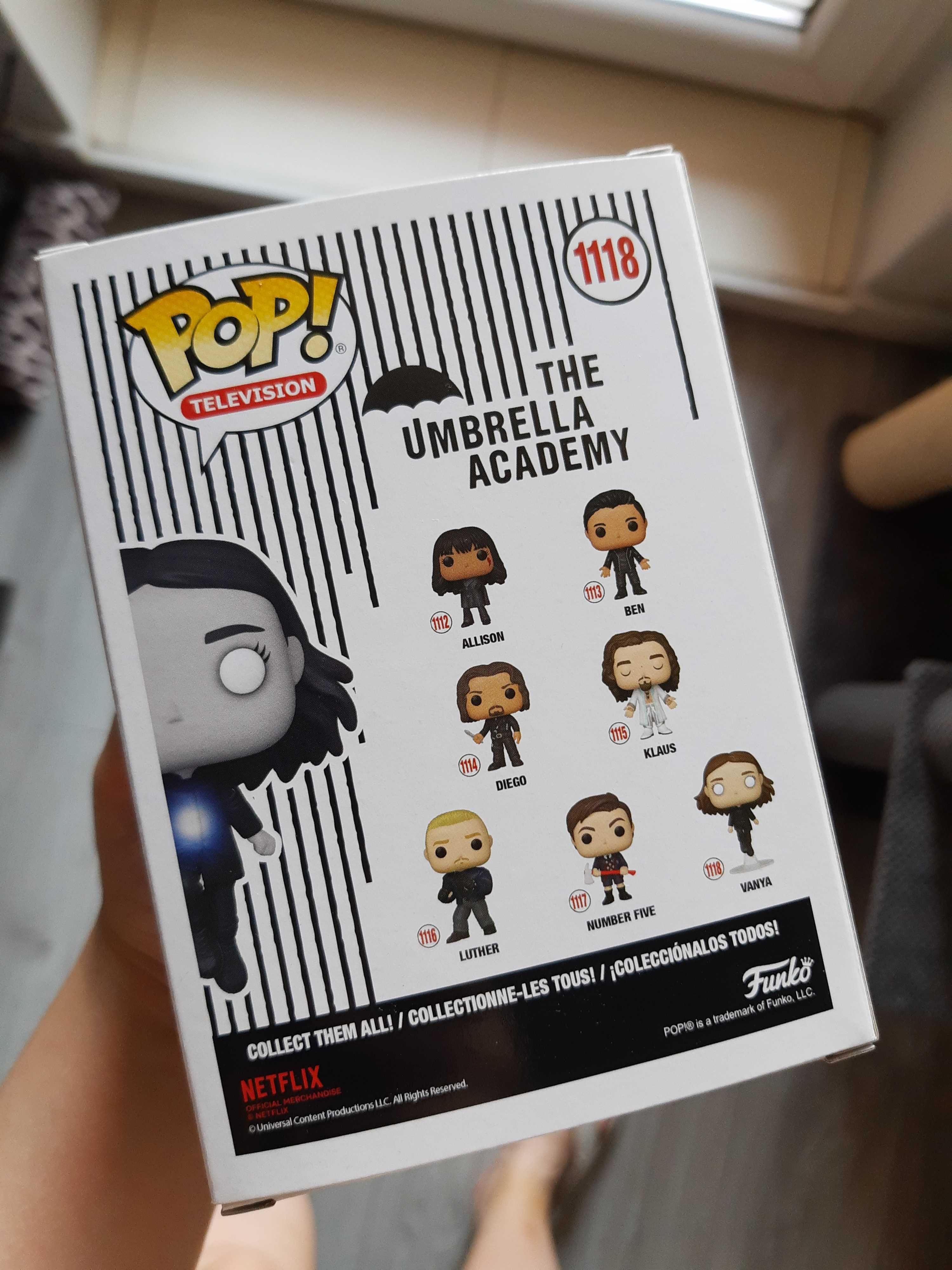 Funko Pop 1118 Vanya SE GITD The Umbrella Academy