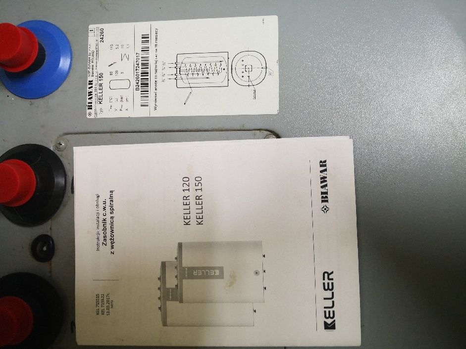 Zasobnik c.w.u Keller 150