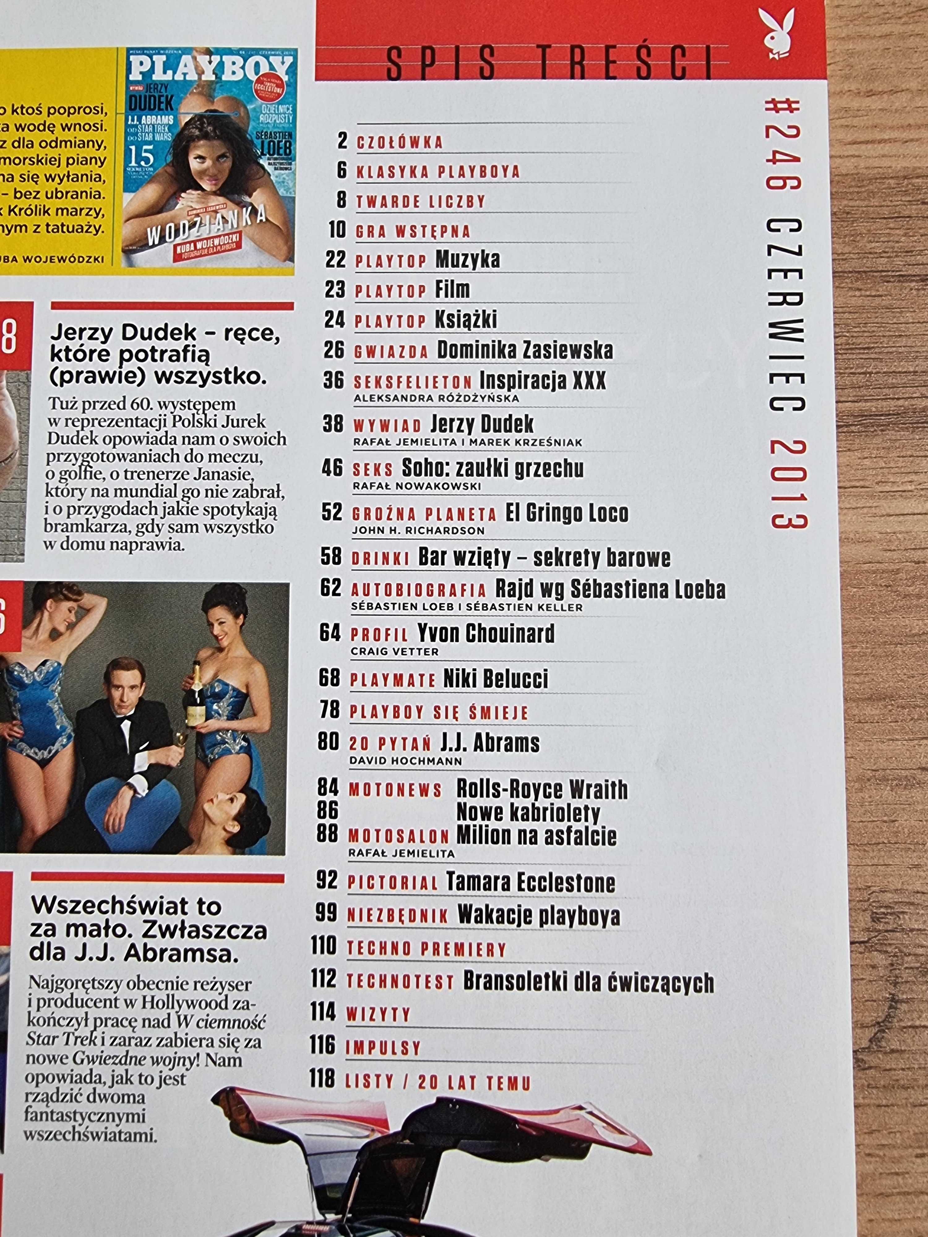 Playboy 6/2013 - Niki Belucci, DOMINIKA ZASIEWSKA, Tamara Ecclestone