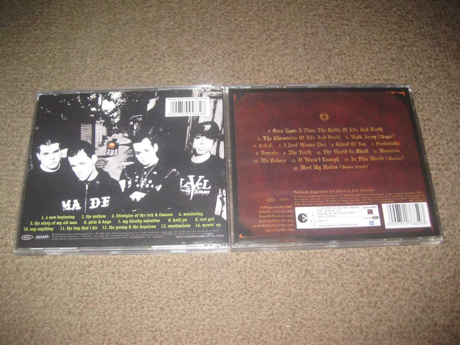 2 CDs dos "Good Charlotte" Portes Grátis!