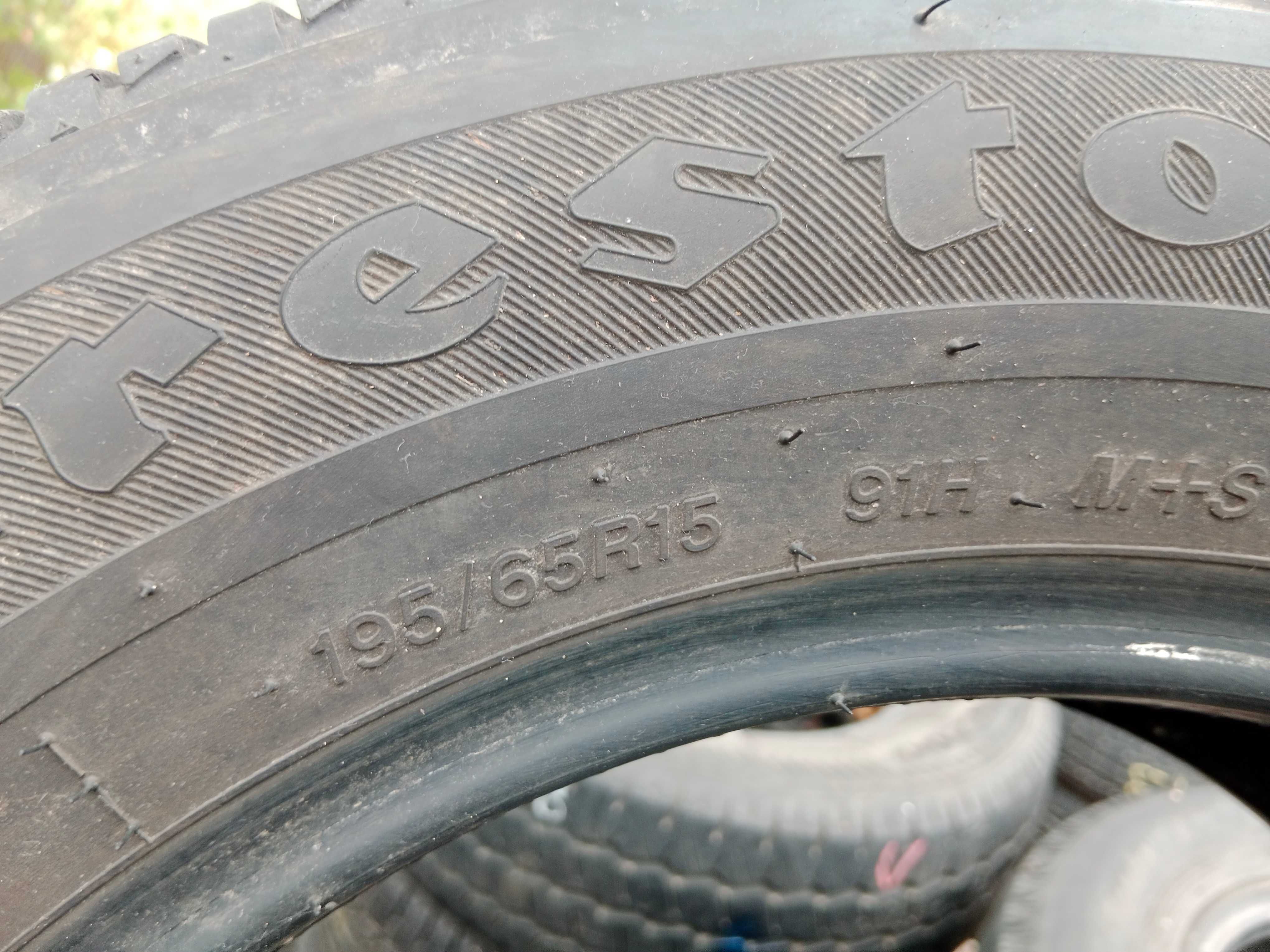 Opona używana 195/65R15 Firestone Champion 1szt.