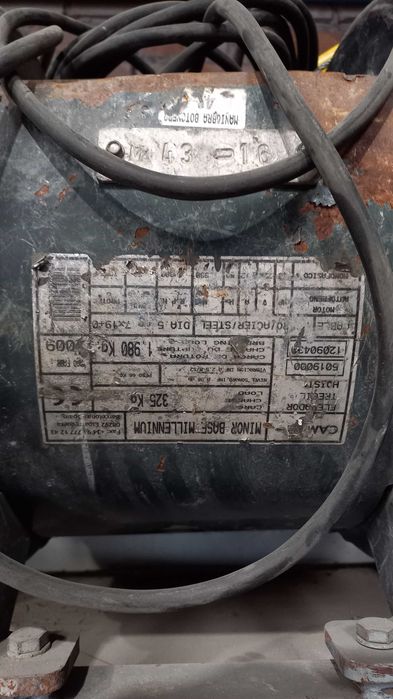 Likwidacja firmy Wciągarka linowa MINOR 325kg