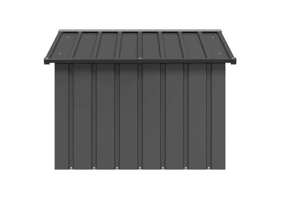 Buda dla psa, antracytowa, 116,5x103x81,5