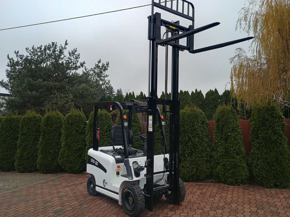 Nowy wózek widłowy elektryczny 2T 3m, przesuw boczny