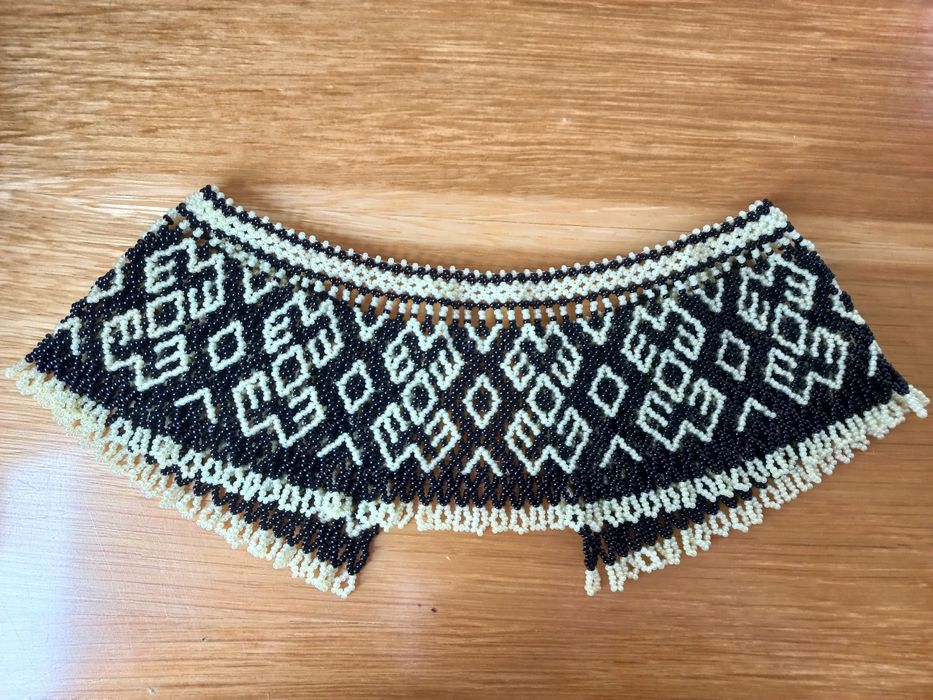 Силянка з чеського бісеру до вишиванки, намисто, кольє