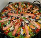 conjunto Kit Paelleira fogão paella queimador e paelha