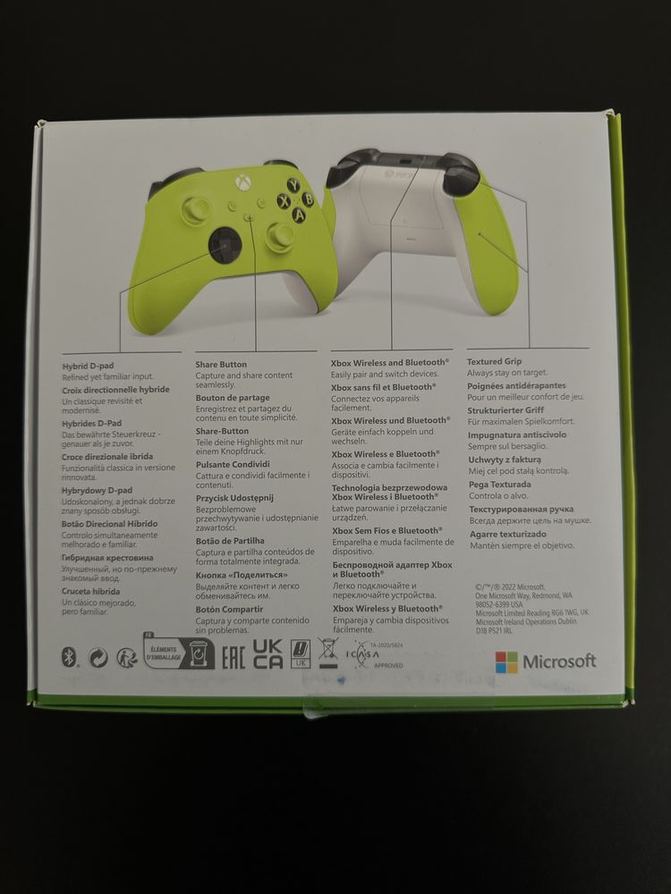 Геймпад Microsoft Xbox Series X | S Wireless Controller Electric Volt