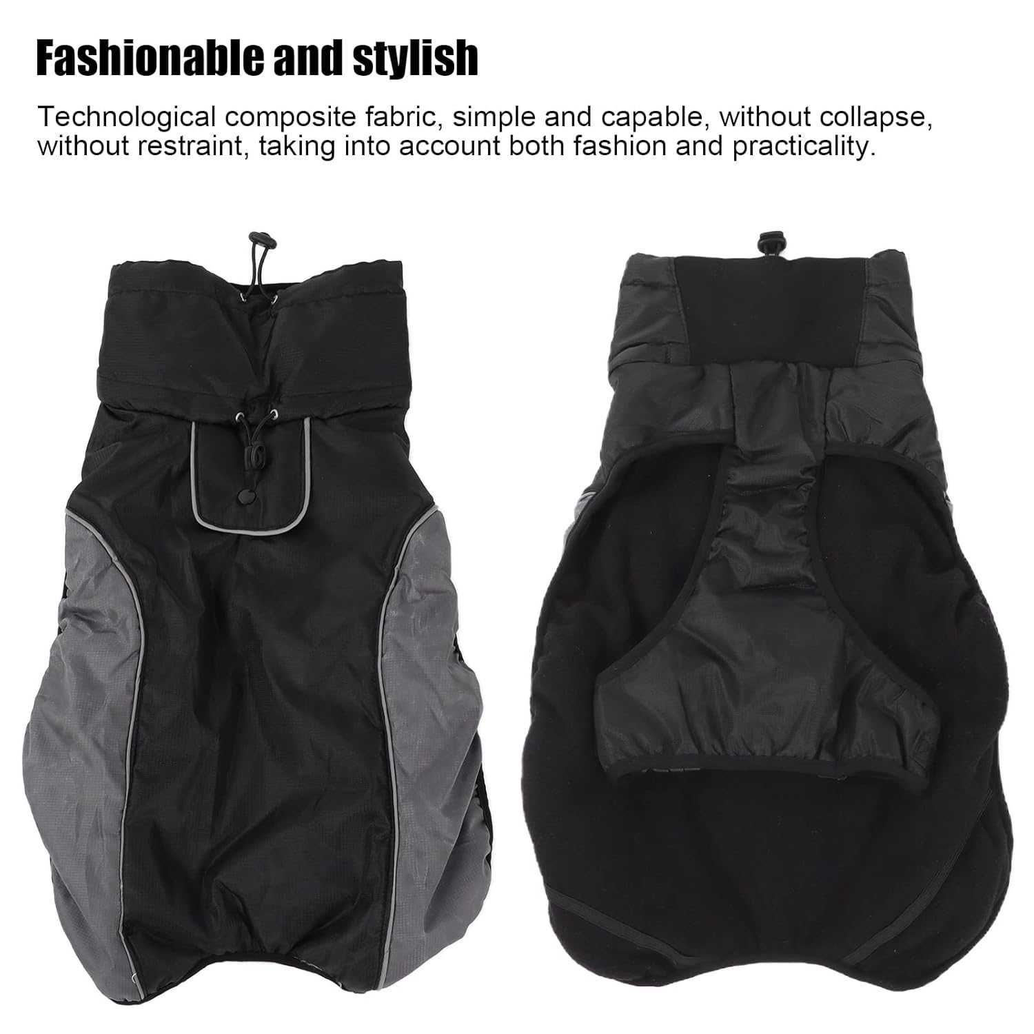 colete à prova d'água e frio para cães grandes (4XL)