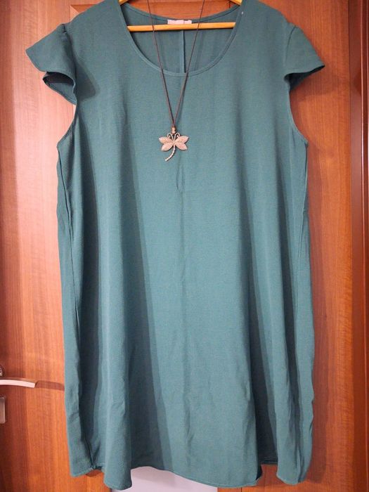 Sukienka butelkowa zieleń r.50/52/54