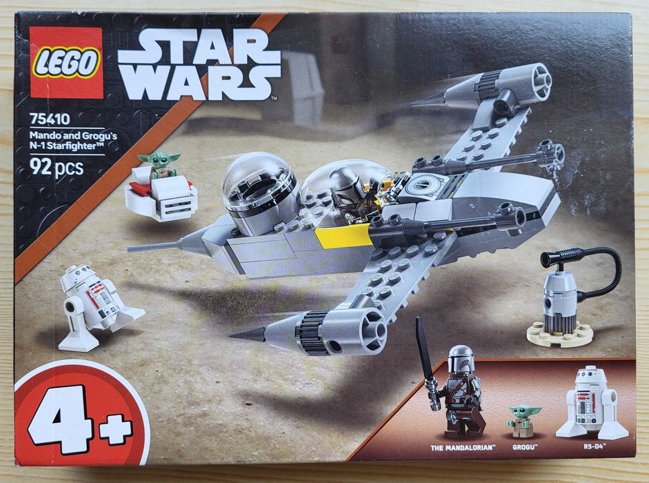 LEGO Star Wars "Myśliwiec N-1 Mando i Grogu" 75410 - NOWE - NAJTANIEJ!