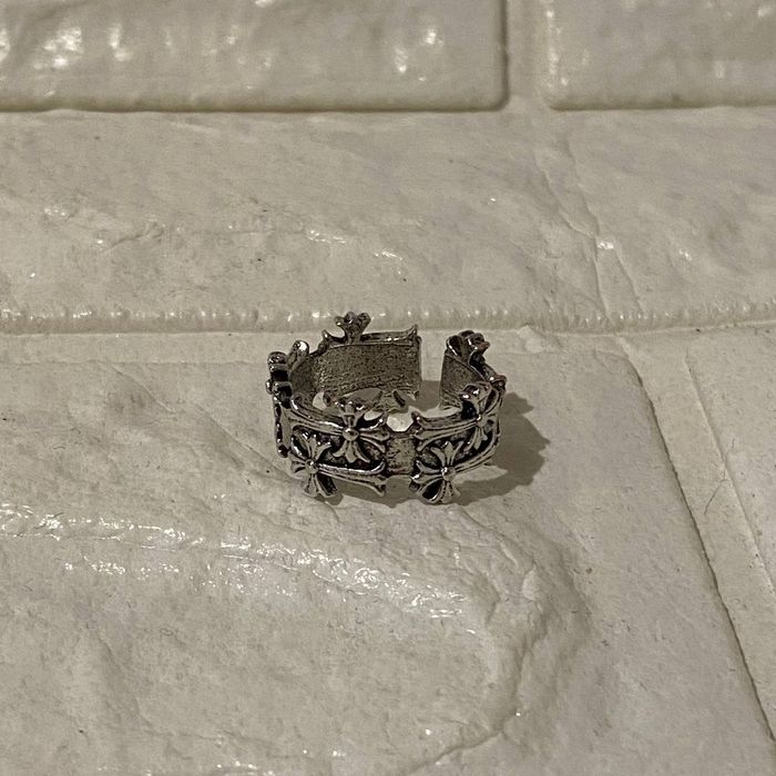 Кільце Хром Хартс Chrome hearts ring sk8 drill y2k opium реп готика