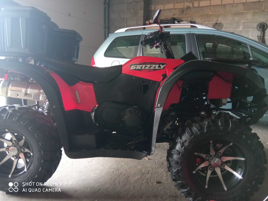 Quad hisun 700 kpopia Yamaha grizzly