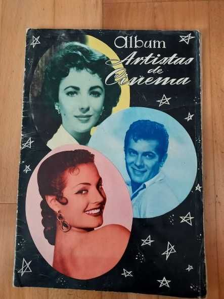 Album de cromos Artistas de Cinema - antigo