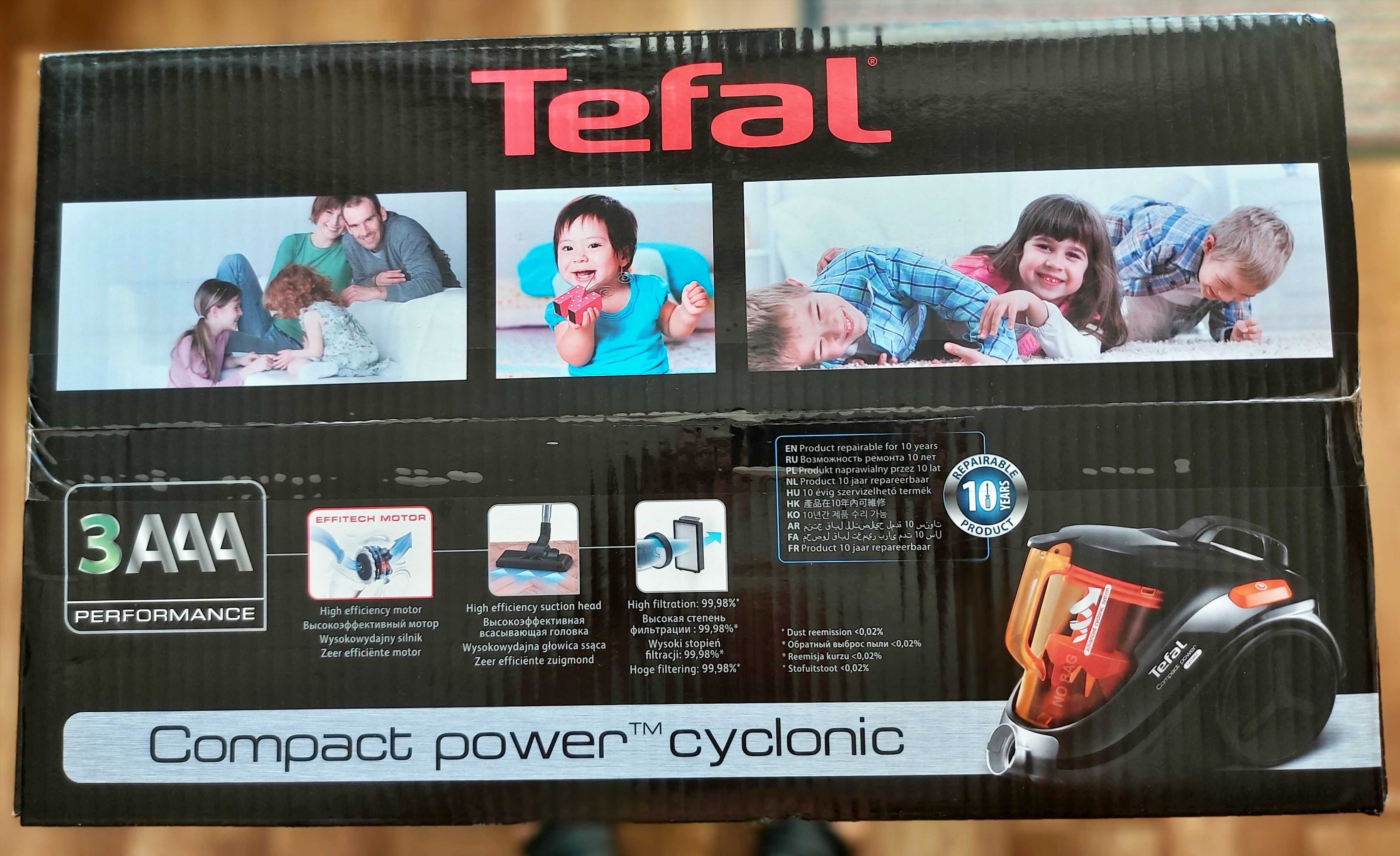 Odkurzacz Tefal Compact power cyclonic TW3753EA