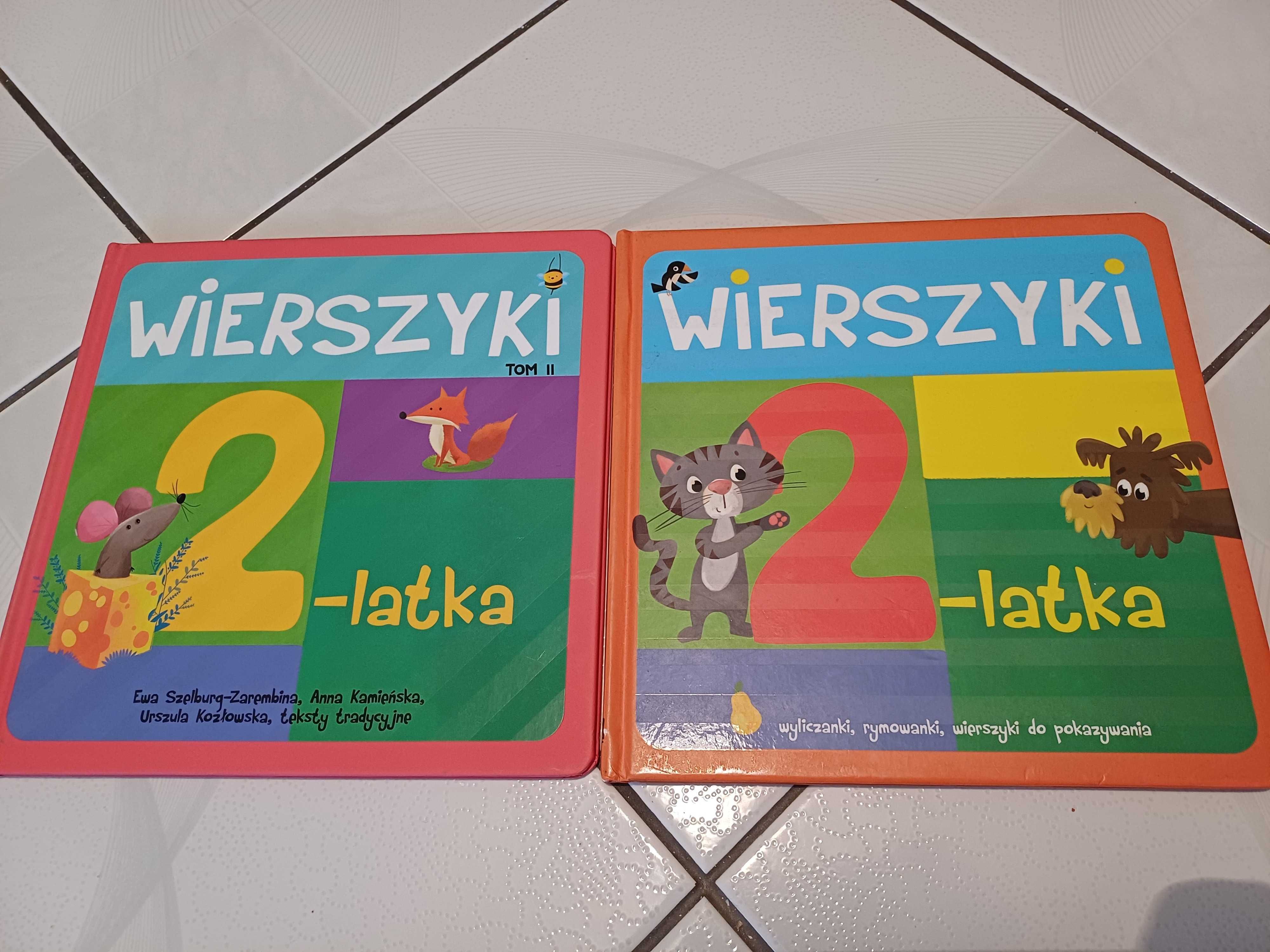 Książeczki 'Wierszyki 2-latka' 2 sztuki