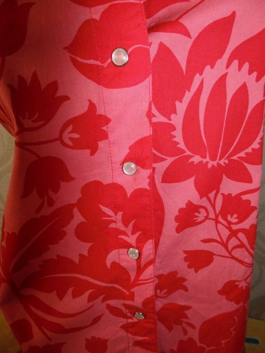 Блуза,туніка,футболка на гудзиках 48-50р,натуральна тканина