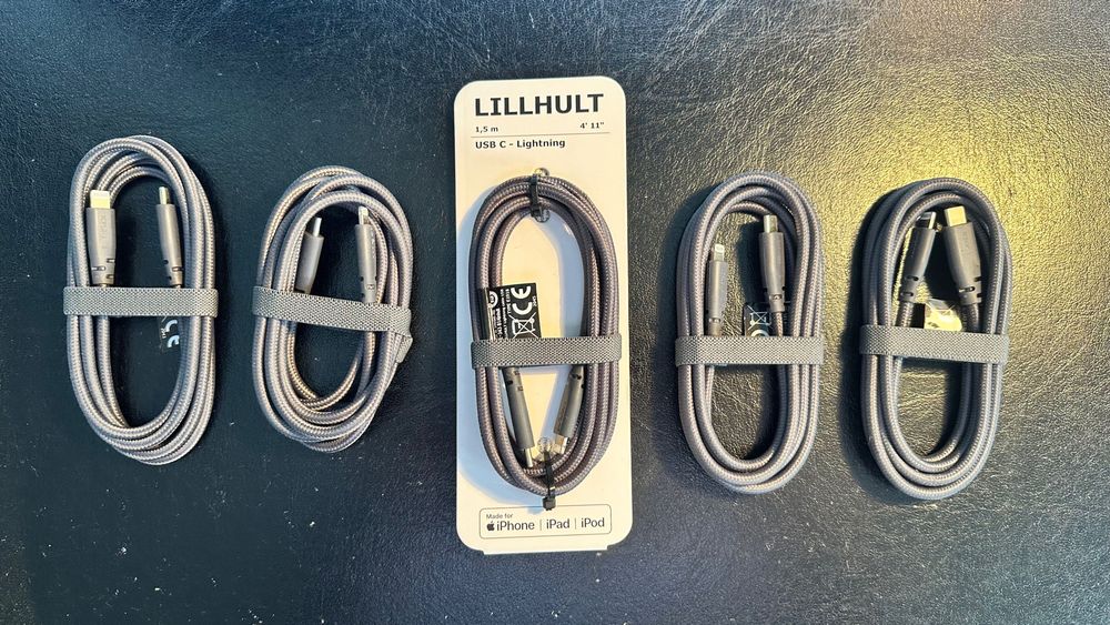 Kabel IKEA LILLHULT USB-C → Lightning 1,5 m