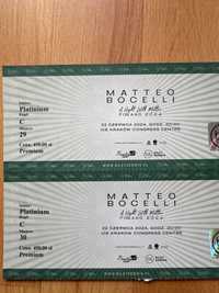 Bilety na koncert Matteo Bocelli