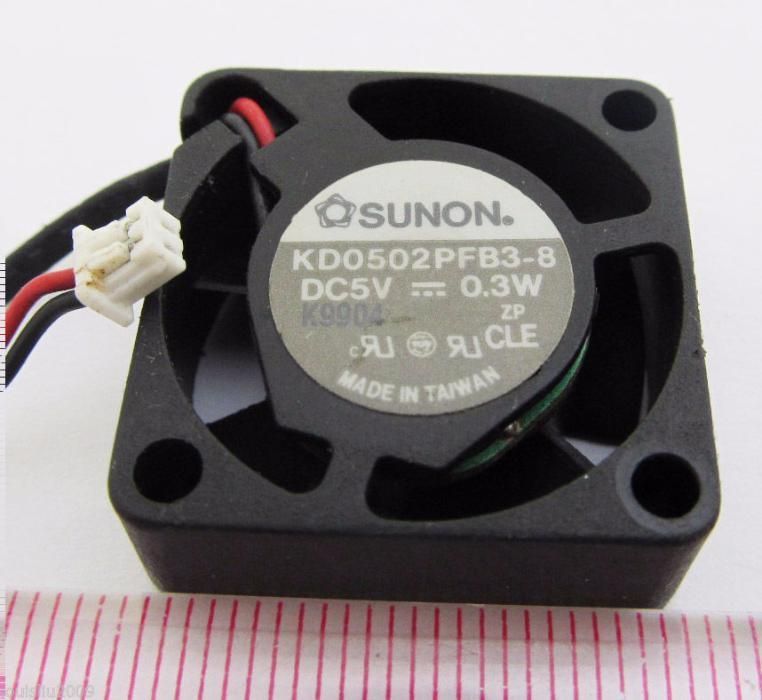 Cooler ventoinha SUNON KD0502PFB3-8 5V 0.3W 25x25x10mm 25mm